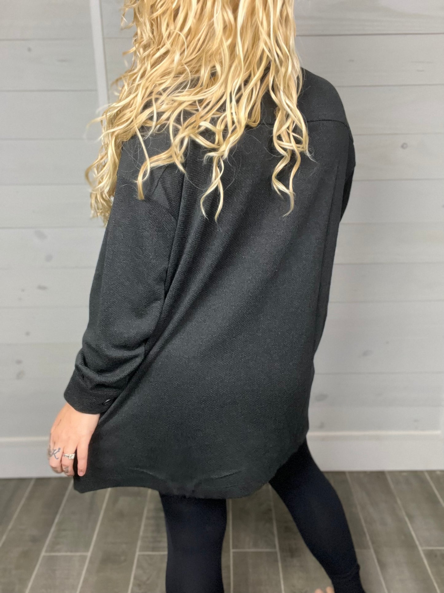 Comforting Thoughts Soft Jacquard Shacket
