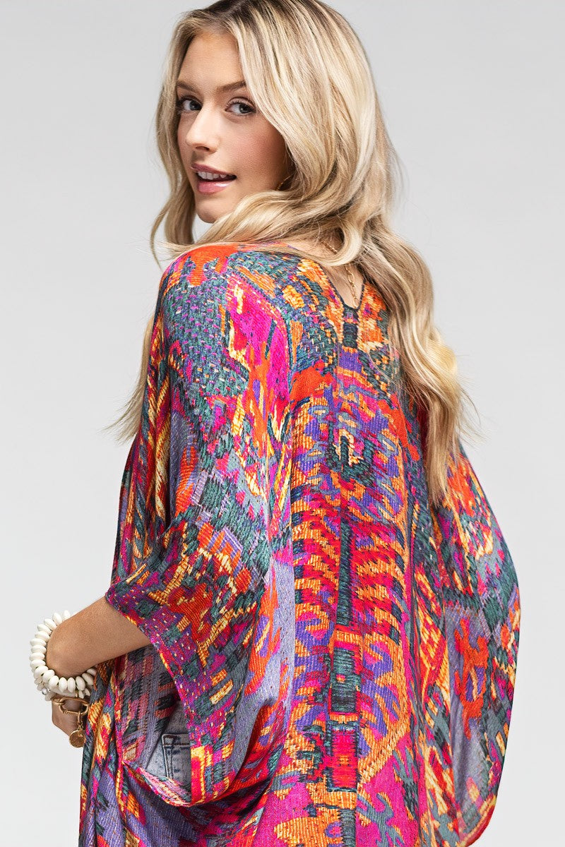 Dancing Under Waterfalls Valencia Kimono