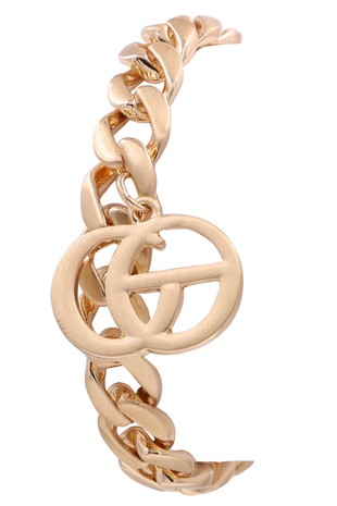 Metal G Charm Bracelet