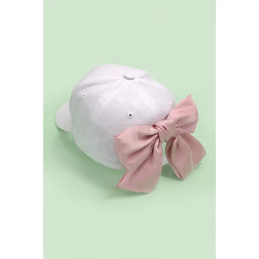 Flirty Flare Bow Baseball Cap