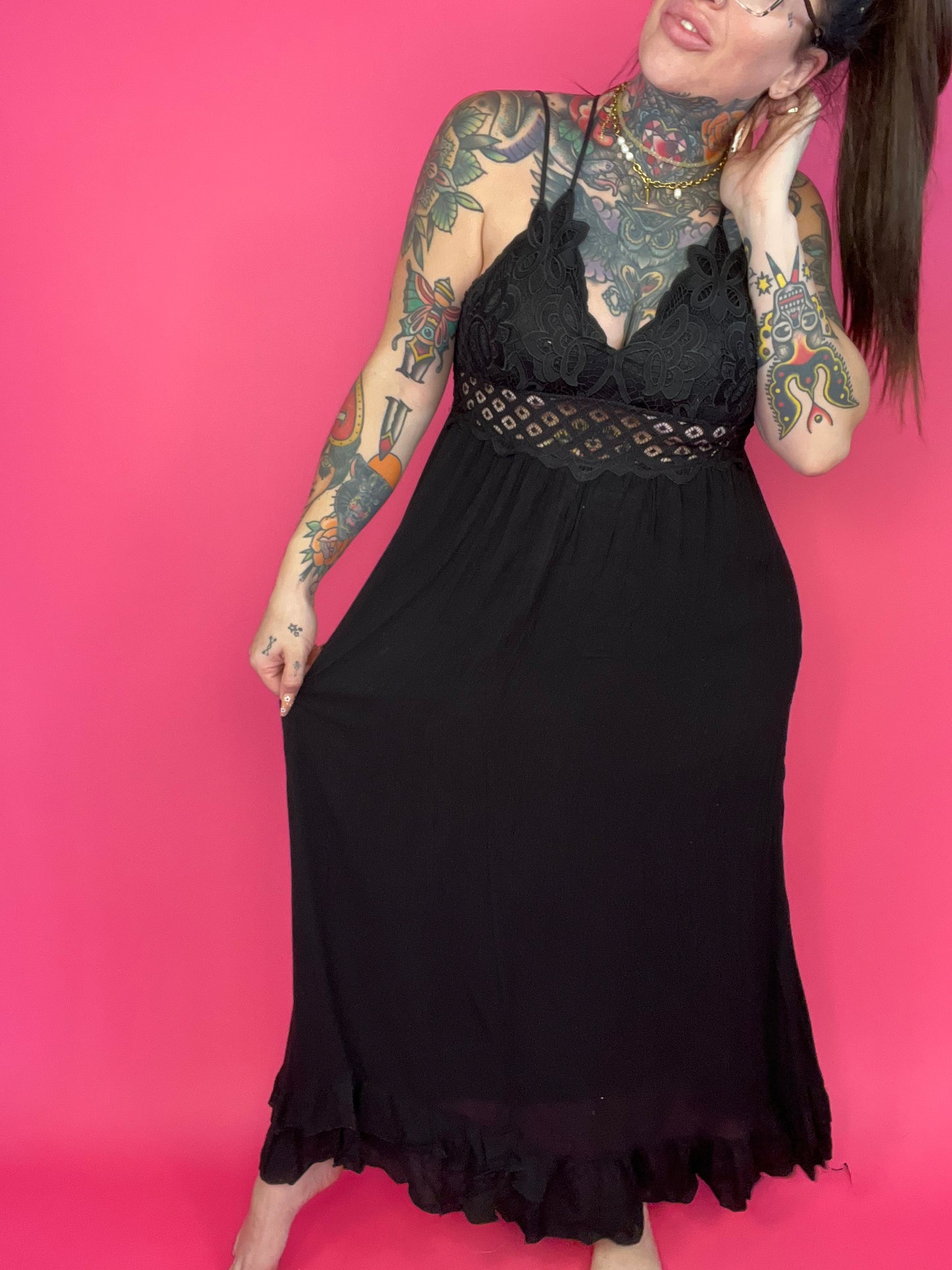 In Love Bustier Lace Maxi Dress (Multiple Colors) - BP