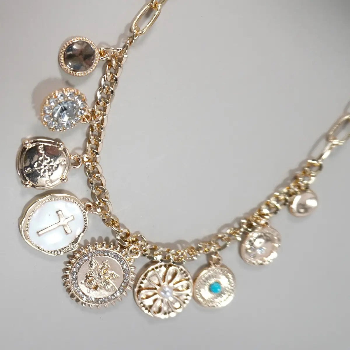 Step Into Your Garden Charm Necklace