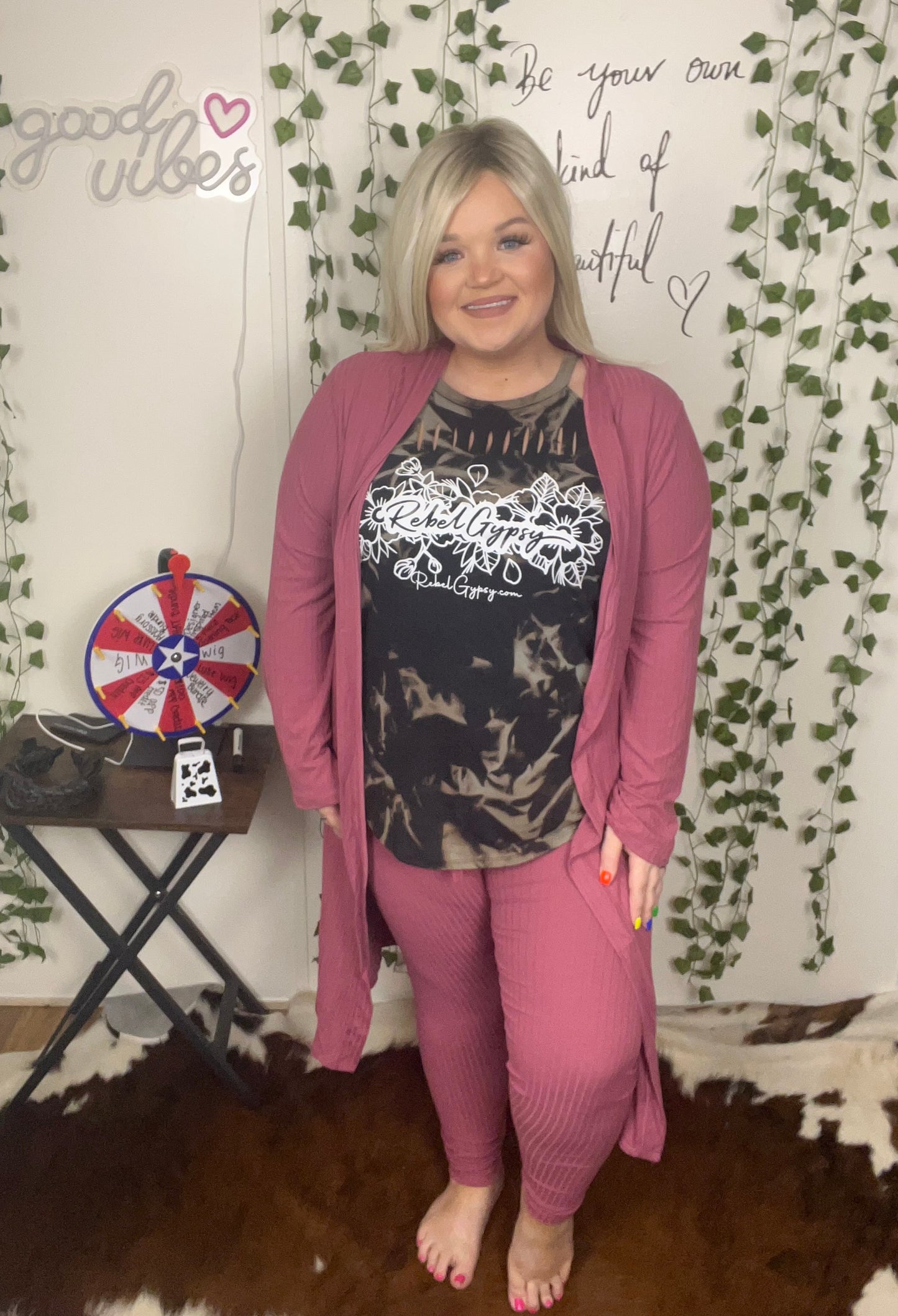 Rebel Gypsy Bleached Tank