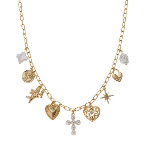 Faith Is Beautiful Charm Necklace