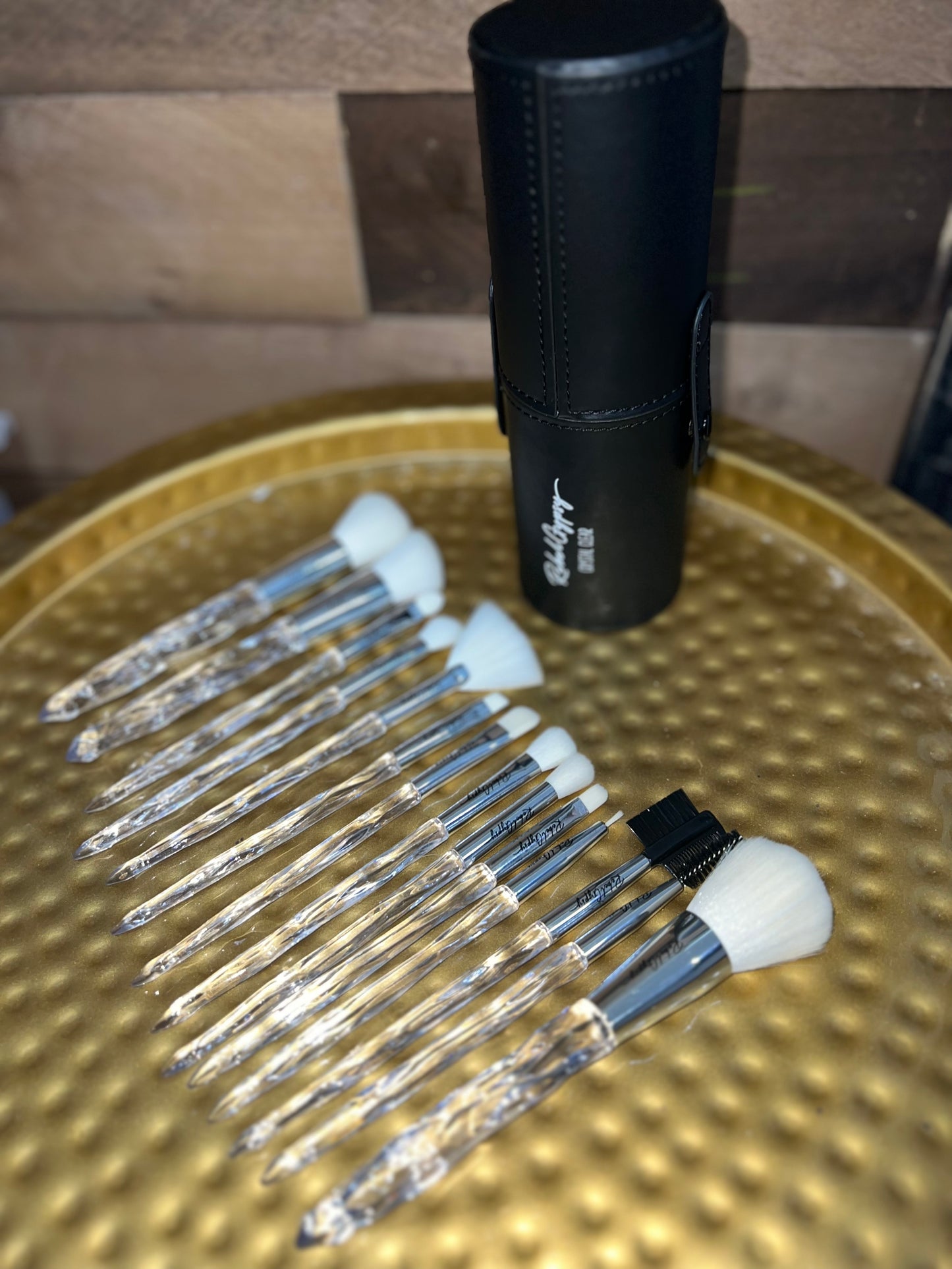 Crystal Clear Premium Makeup Brush Set