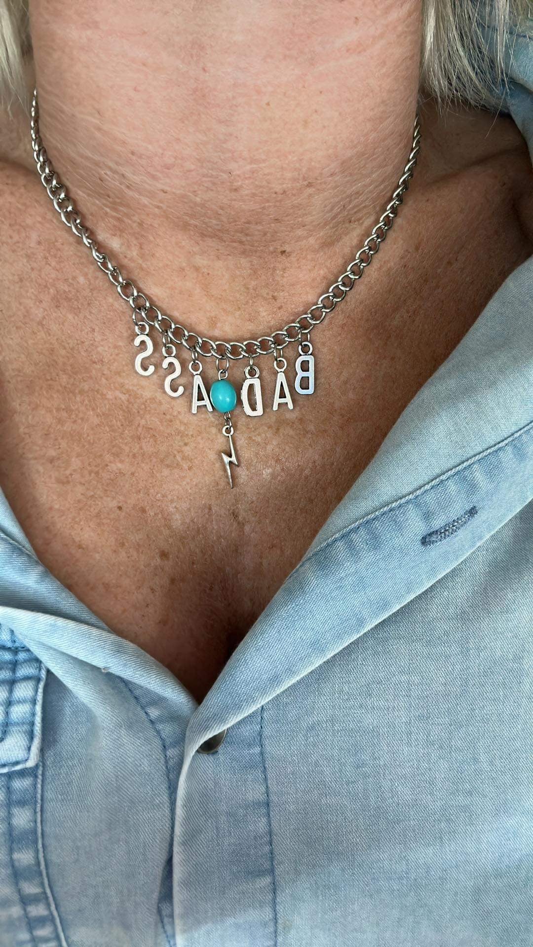 Be a Badass Chain Necklace