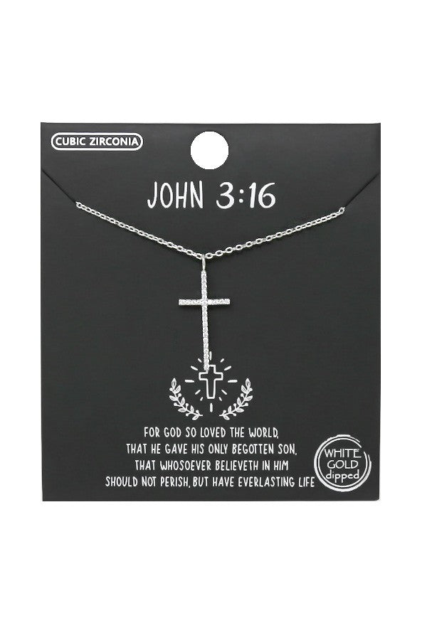Ever So Faithful Cross Chain Necklace