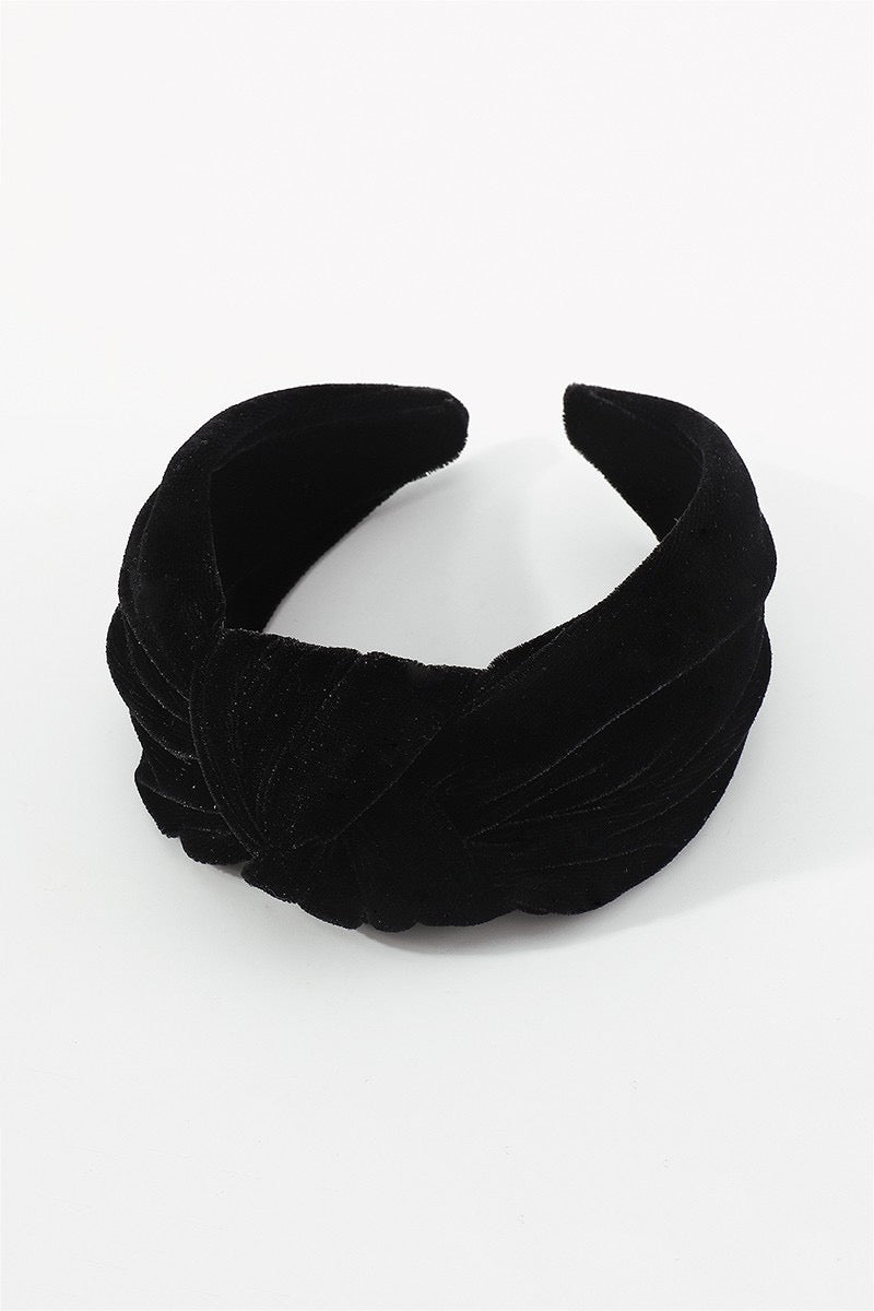 Weathers Changing Velvet Top Knot Headband