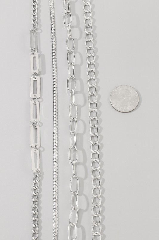 City Livin' Urban Multi-Strand Statement Necklace