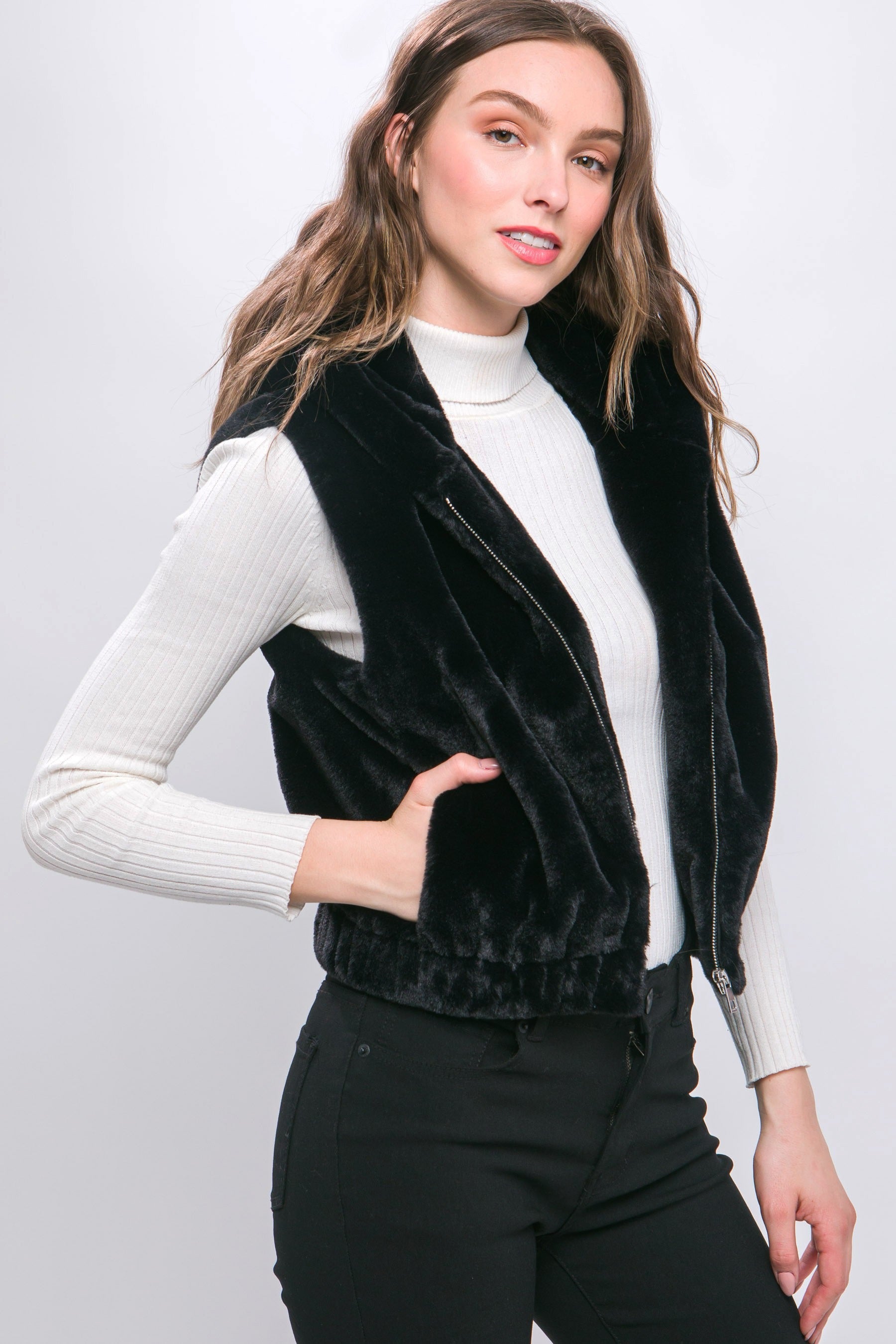 Zip me up vest main image 0