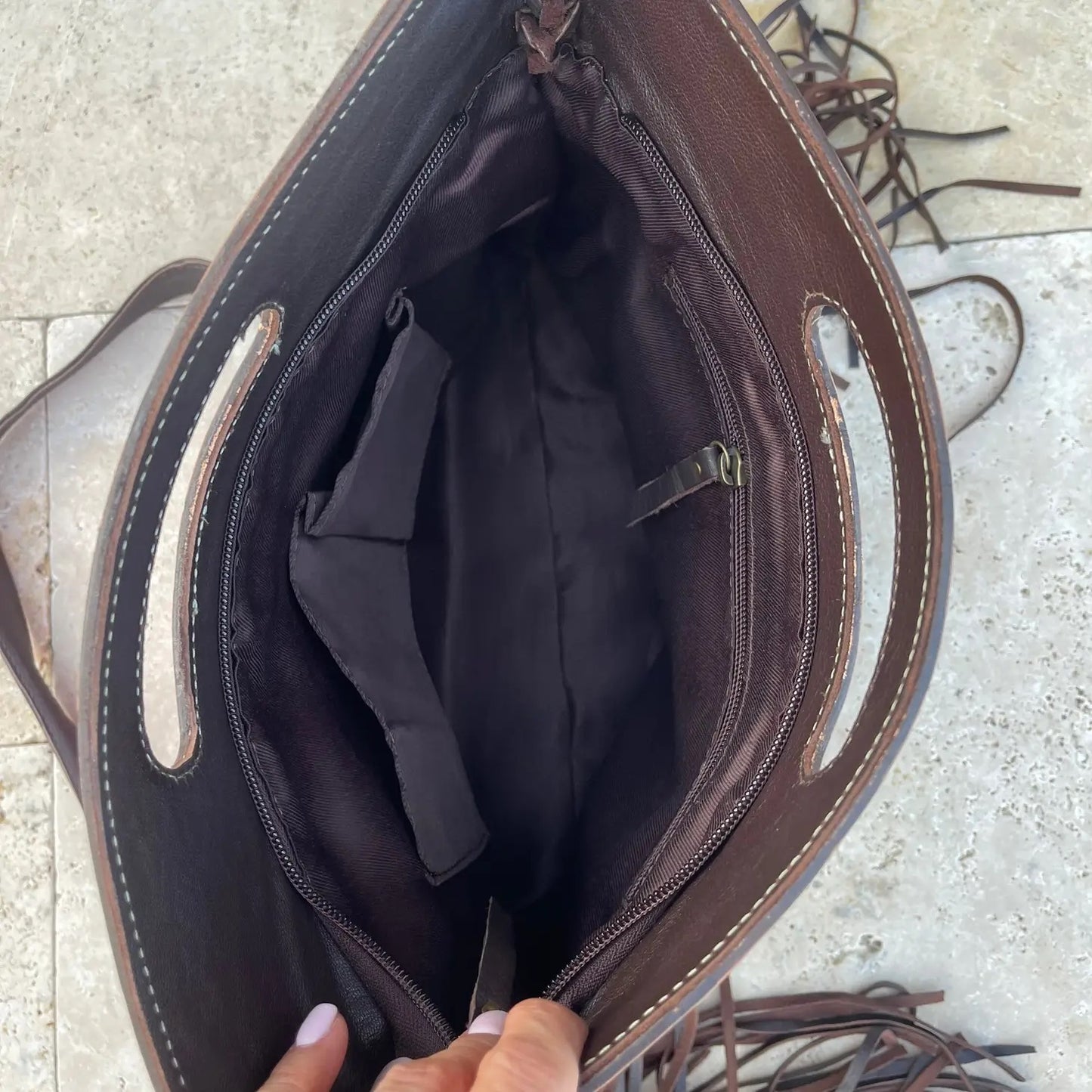 Hot Western Tooled Cowhide Crossbody