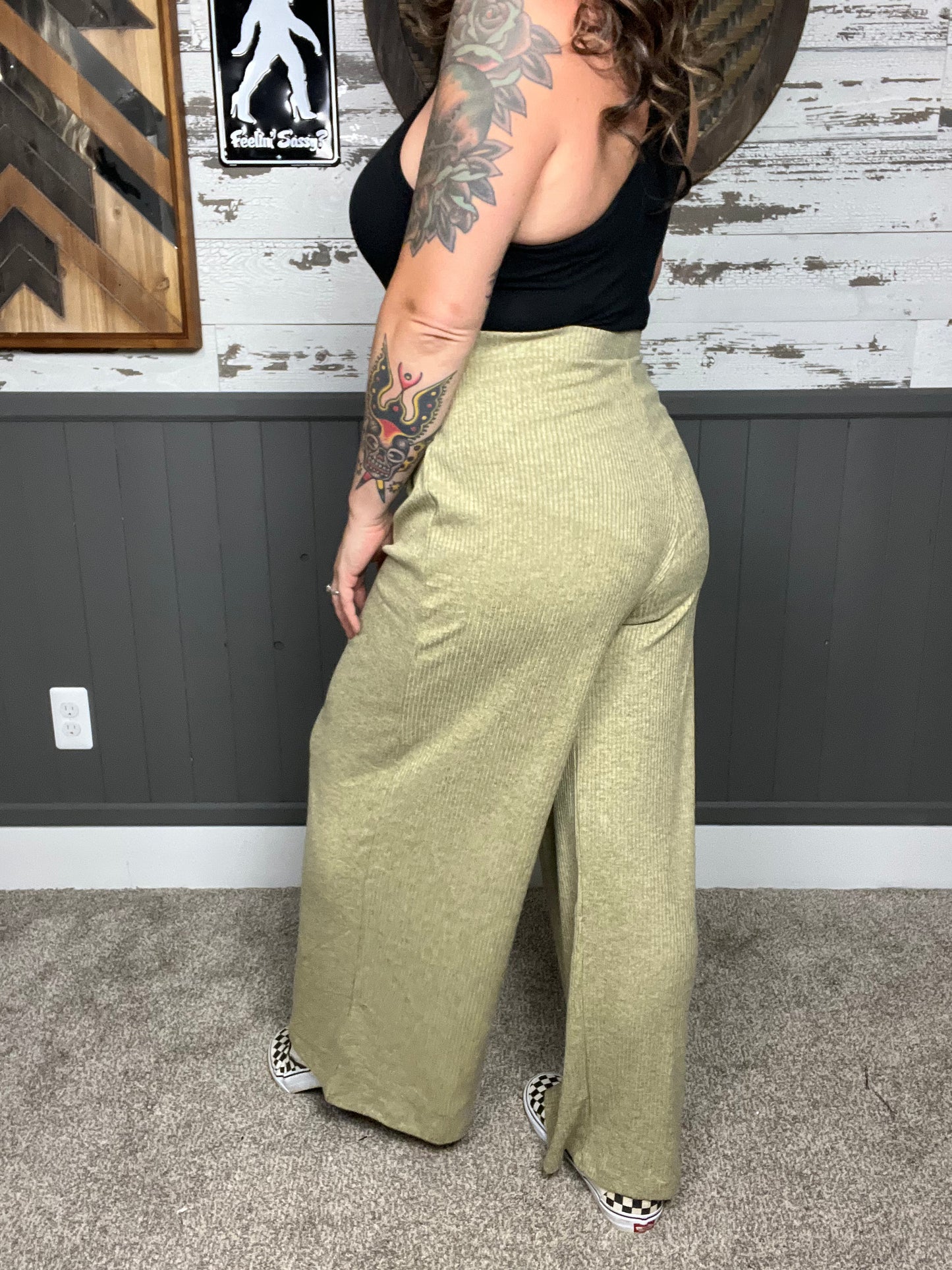 Cloud Kisses Wide Leg Pants