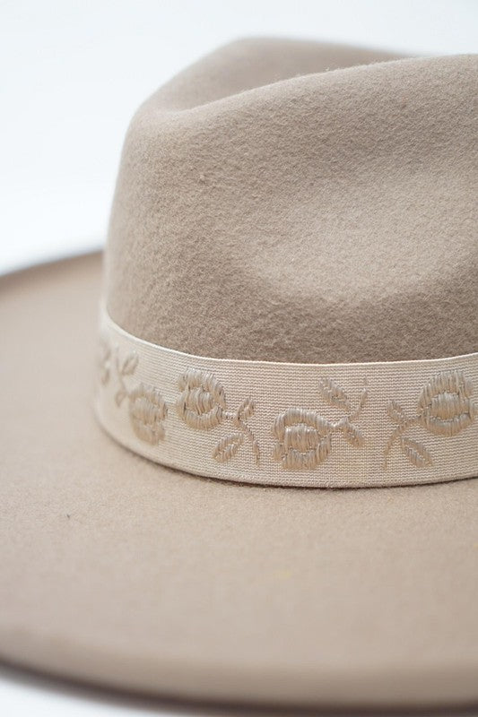 Smell The Roses Panama Hat
