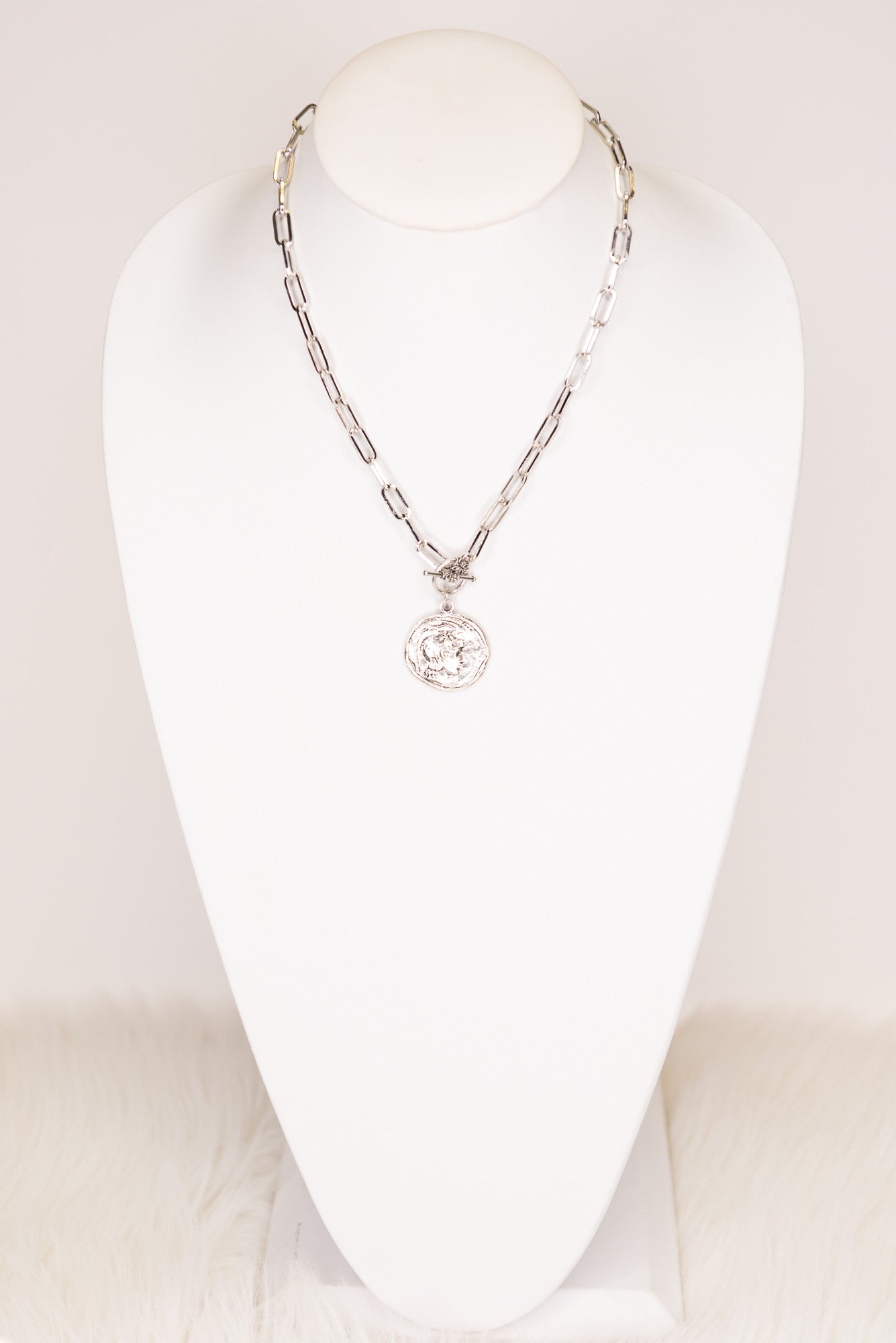 Heart Of A Trojan Chain Link Necklace