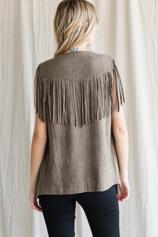 Wild Wild West Fringe Vest