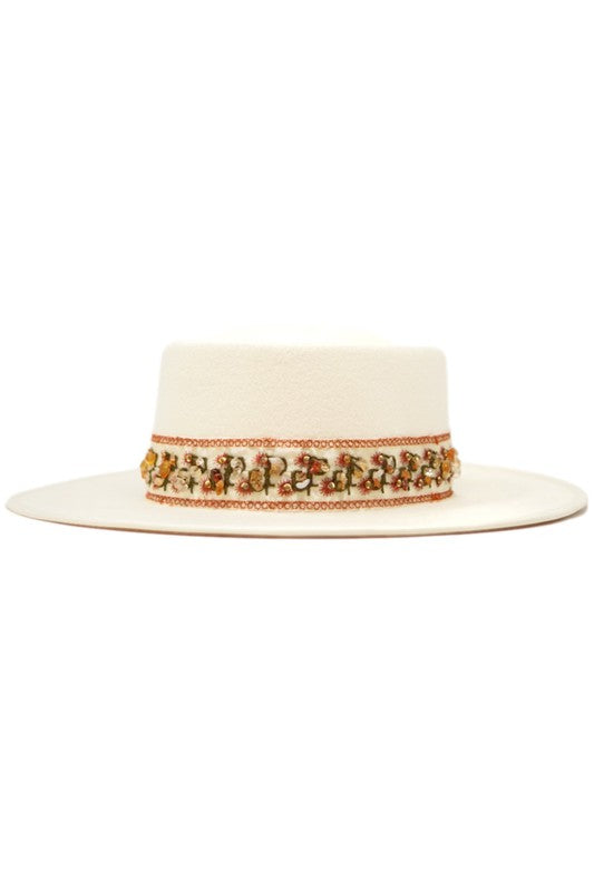 Lotus Flower Bomb Gambler Hat