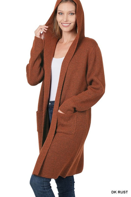 Time To Chill Hooded Cardigan