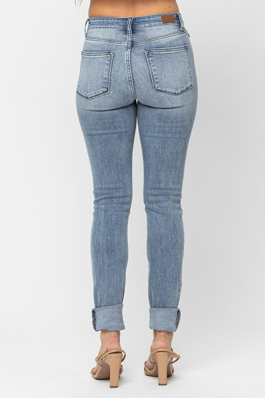 Losing Control Distressed Skinny Jeans *Judy Blue*
