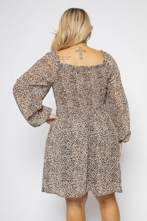 Make A Night Of It Curvy Keyhole Dress