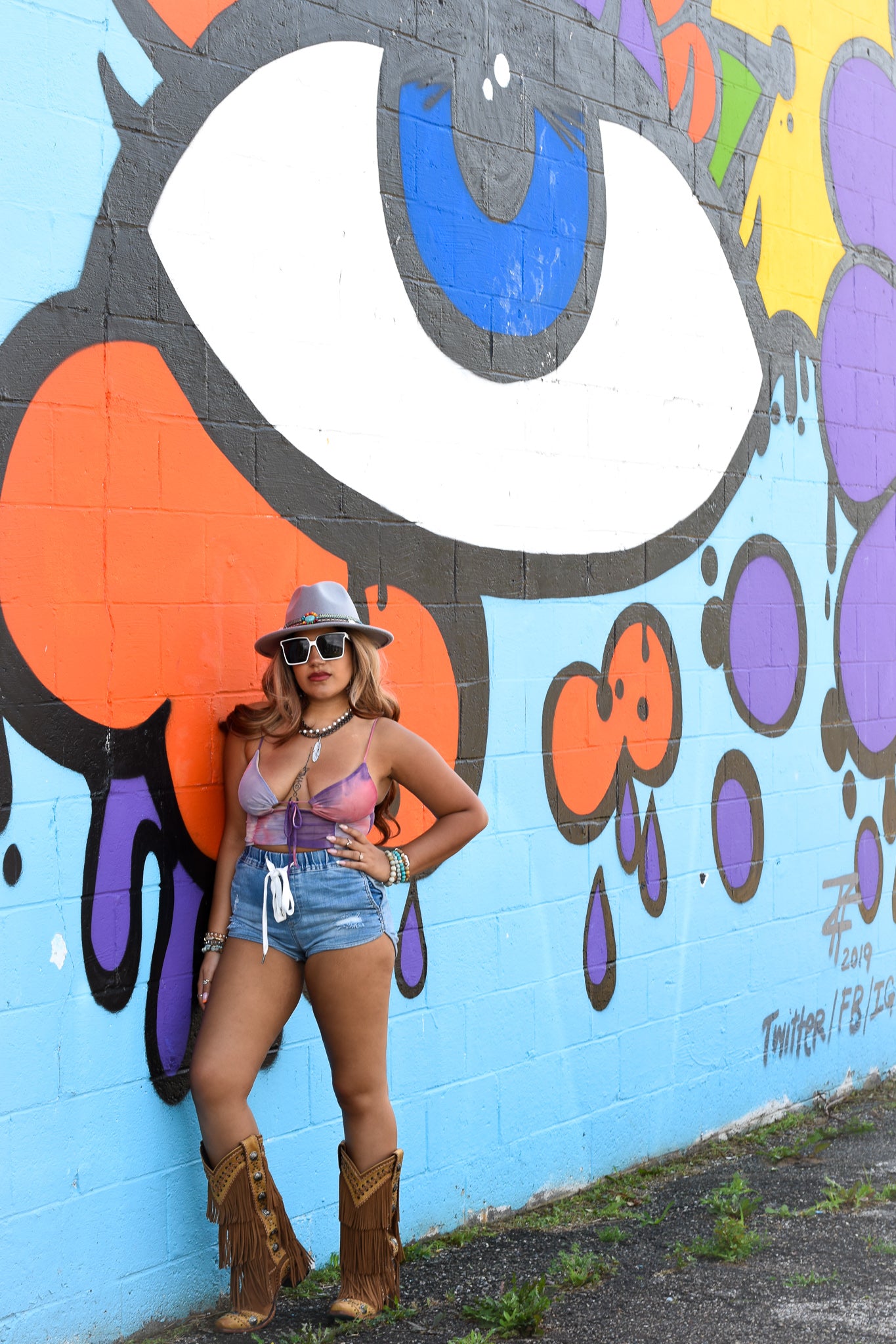 Summer Serenade Tie Dye Mesh Bralette