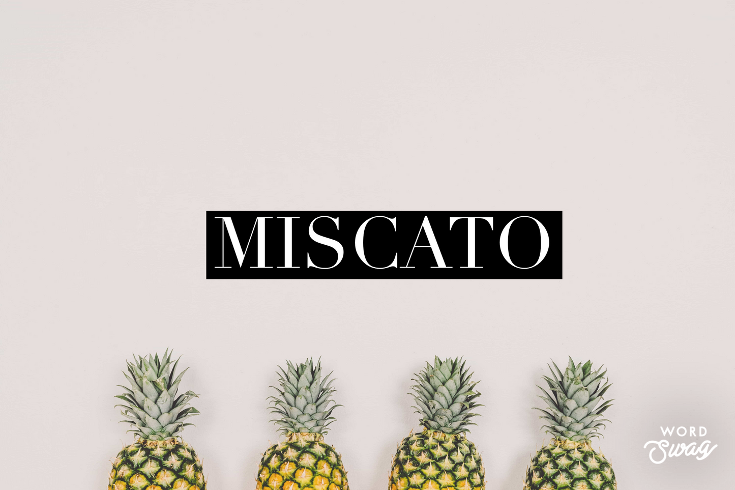 Moscato (Pre Order)