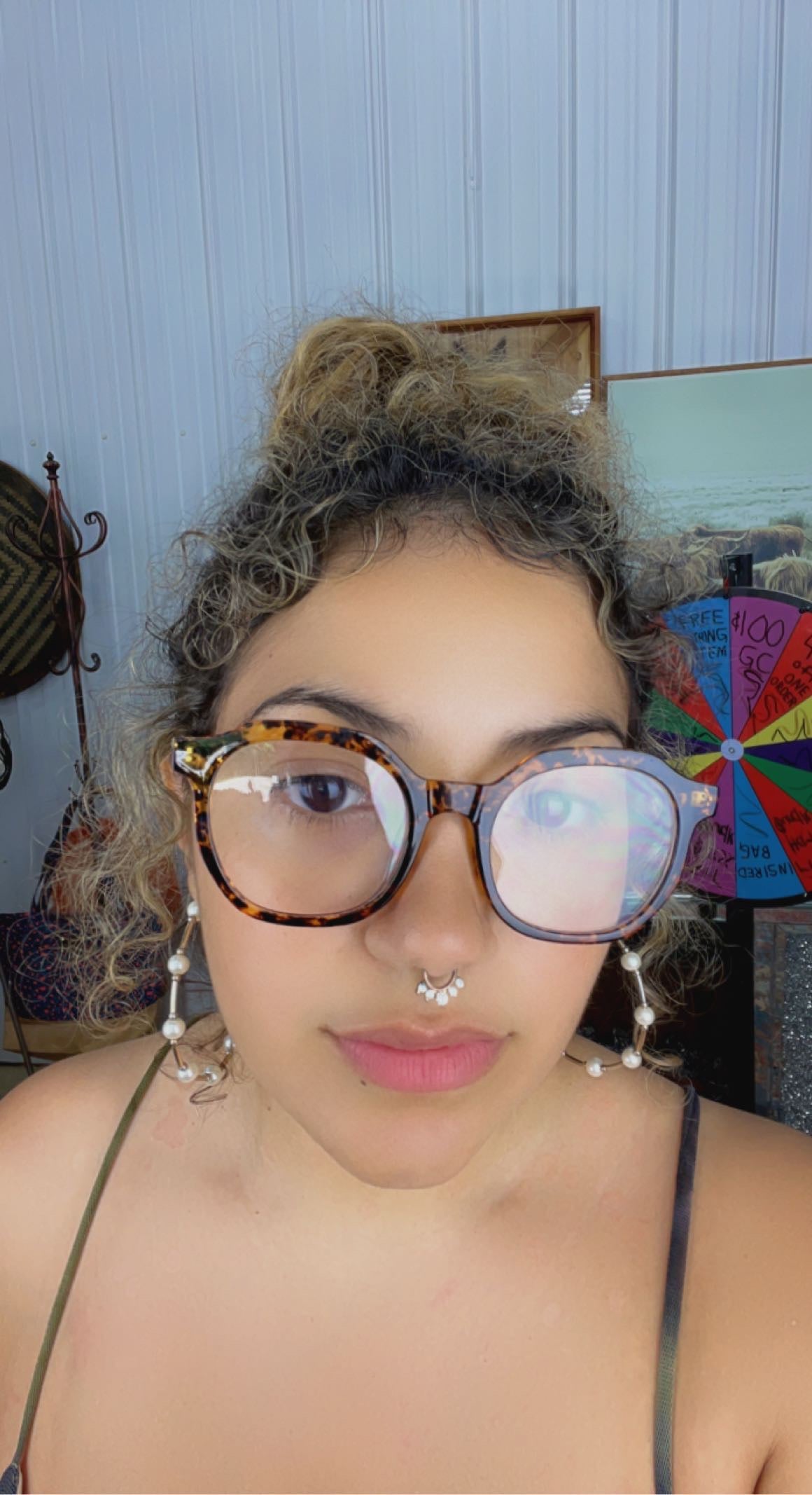 Geometric Bluelight Glasses