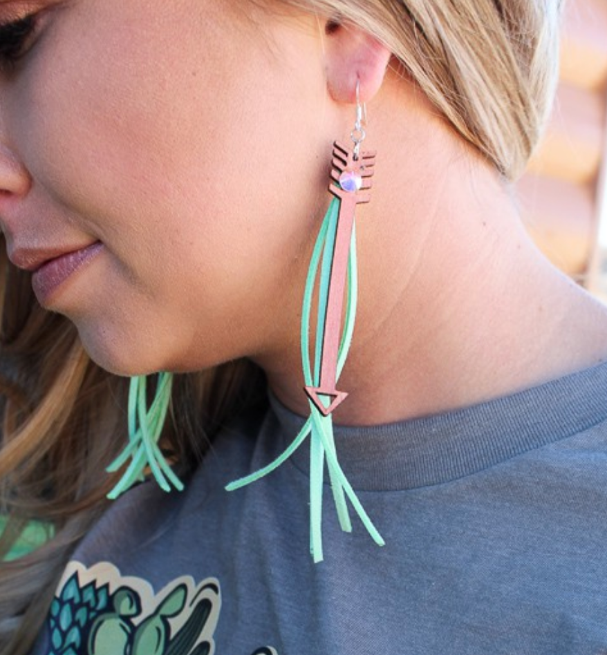 Follow Your Arrow Earrings