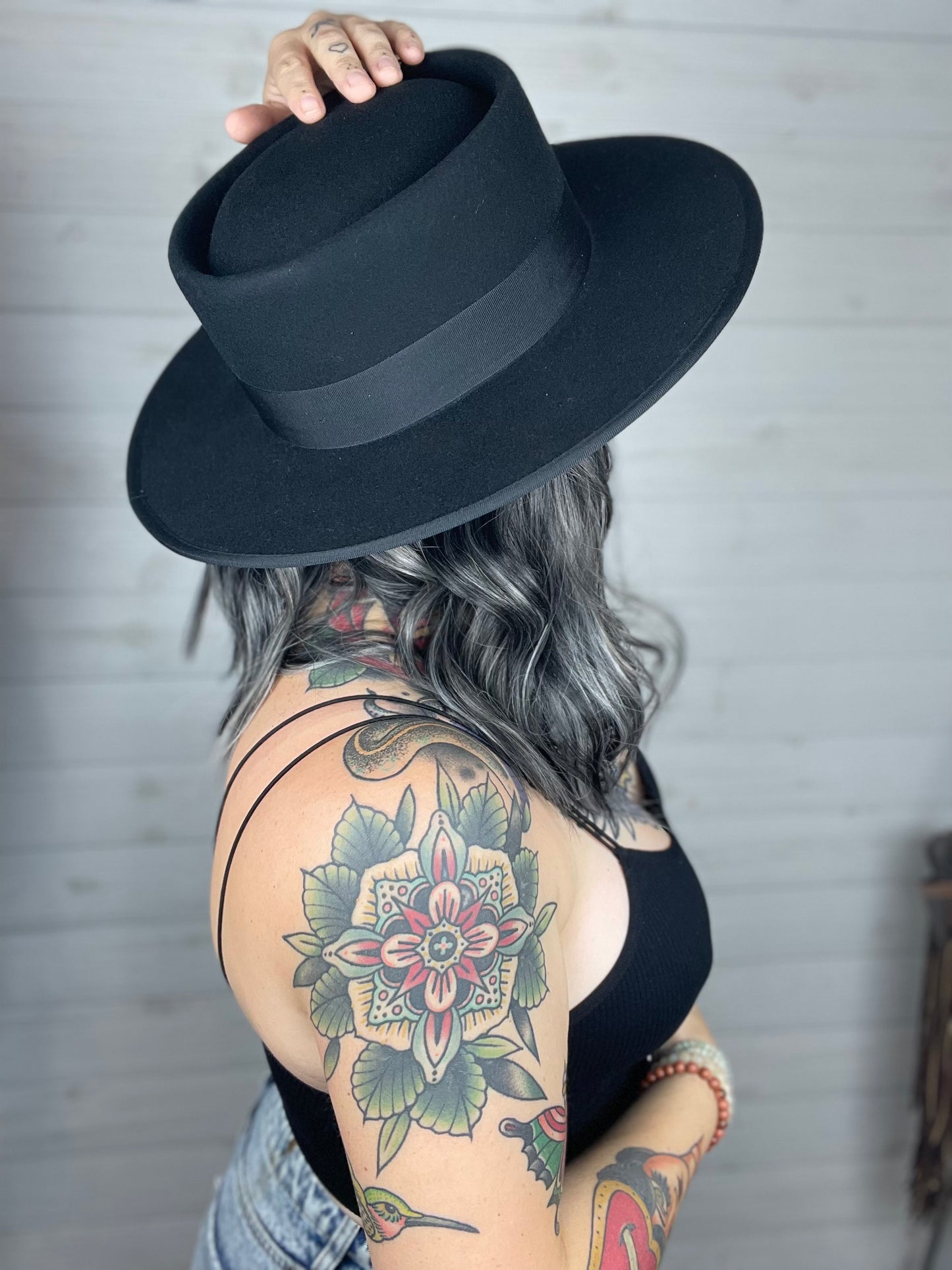 Fearless Soul Stiff Brim Gambler Hat