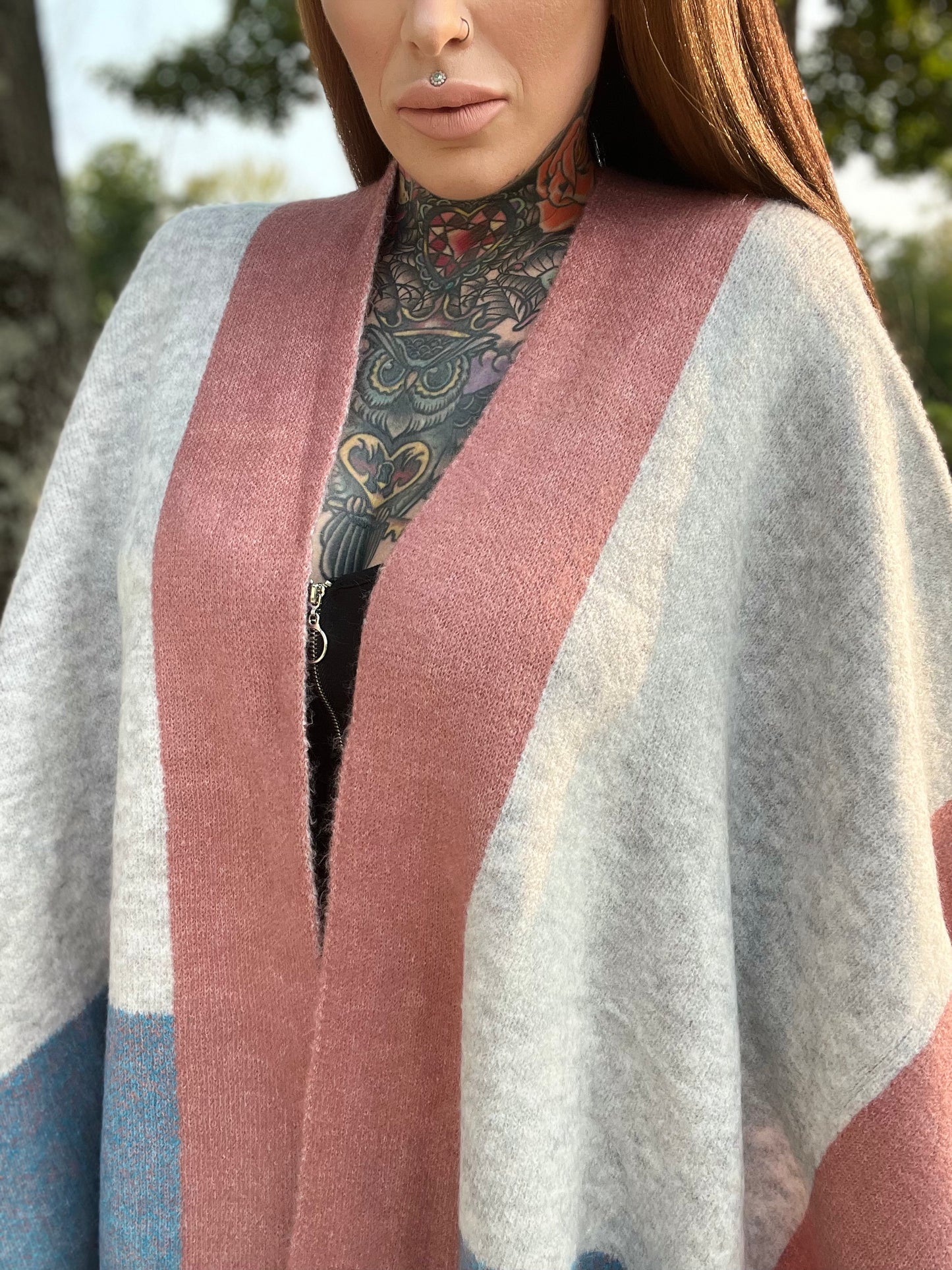 Into Fall Warm Shawl