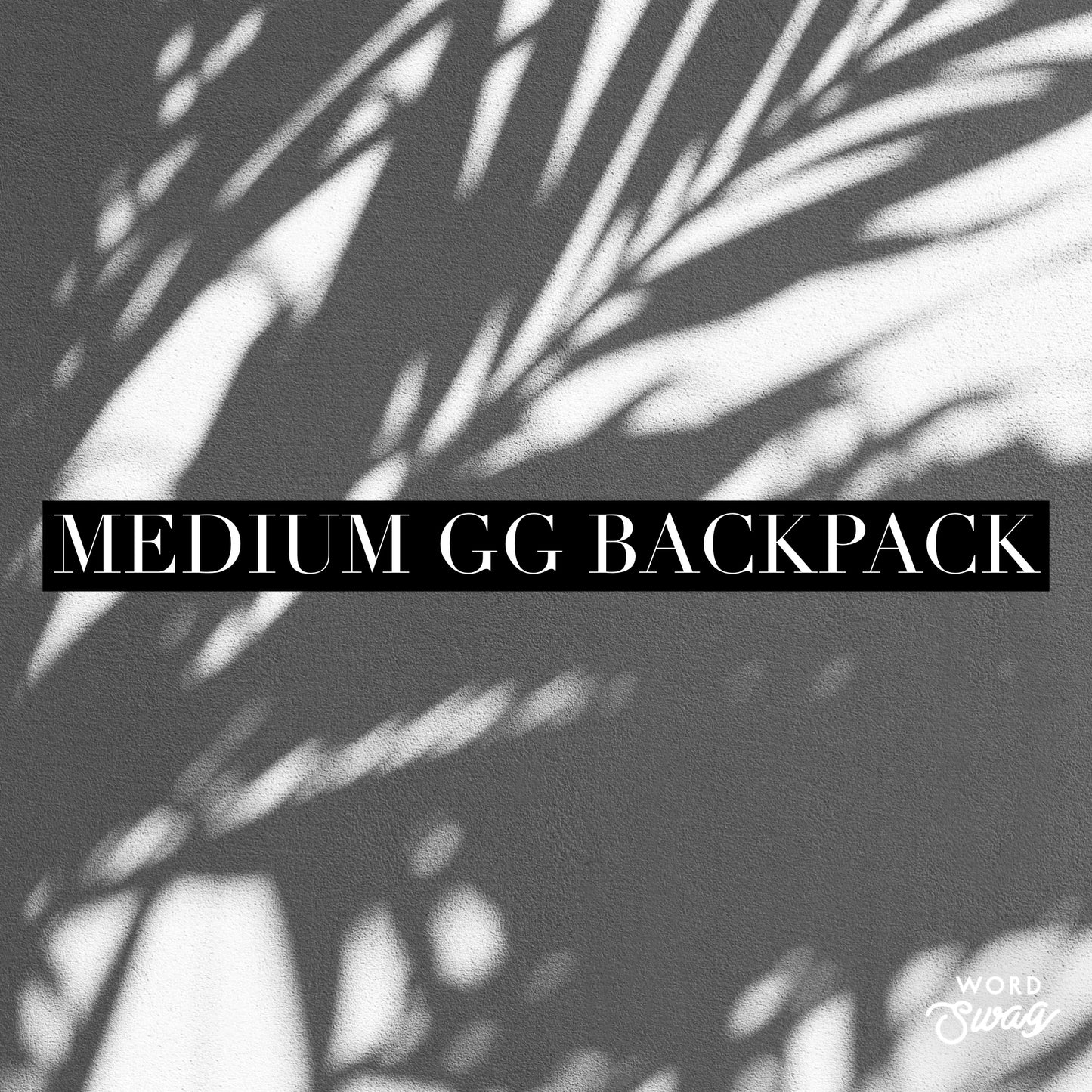 Medium GG backpack
