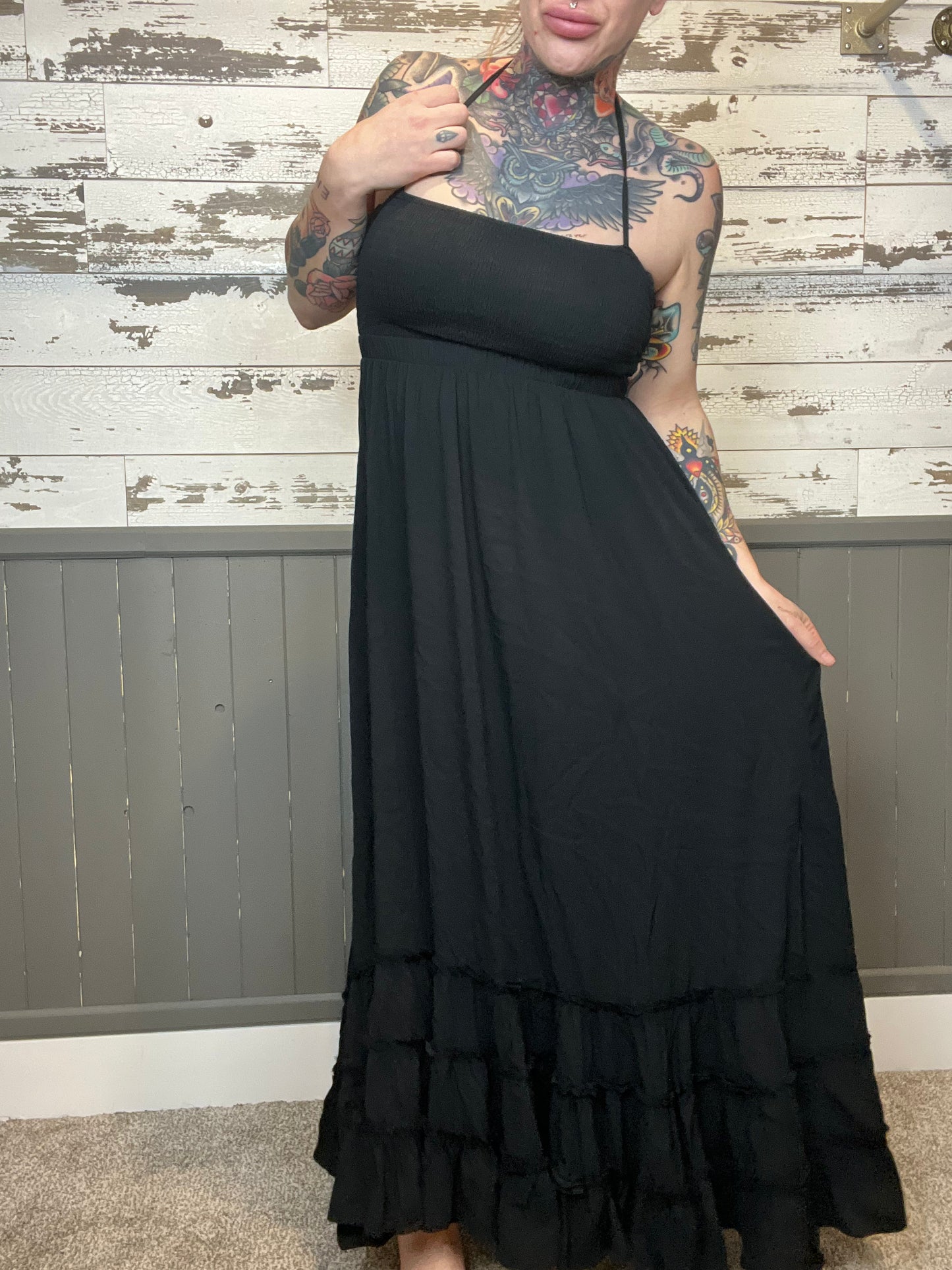 Take Me On A Trip Flowy Dress
