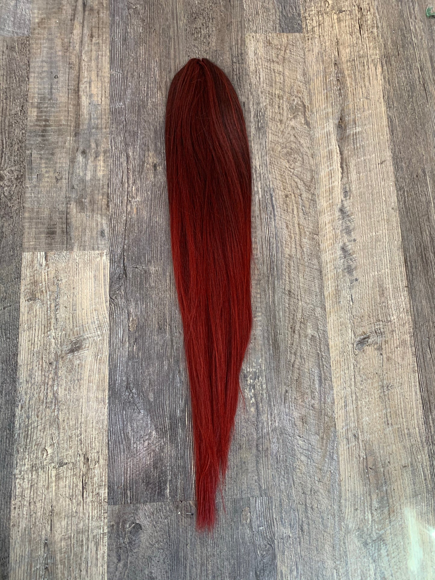 Red 32” Ponytail