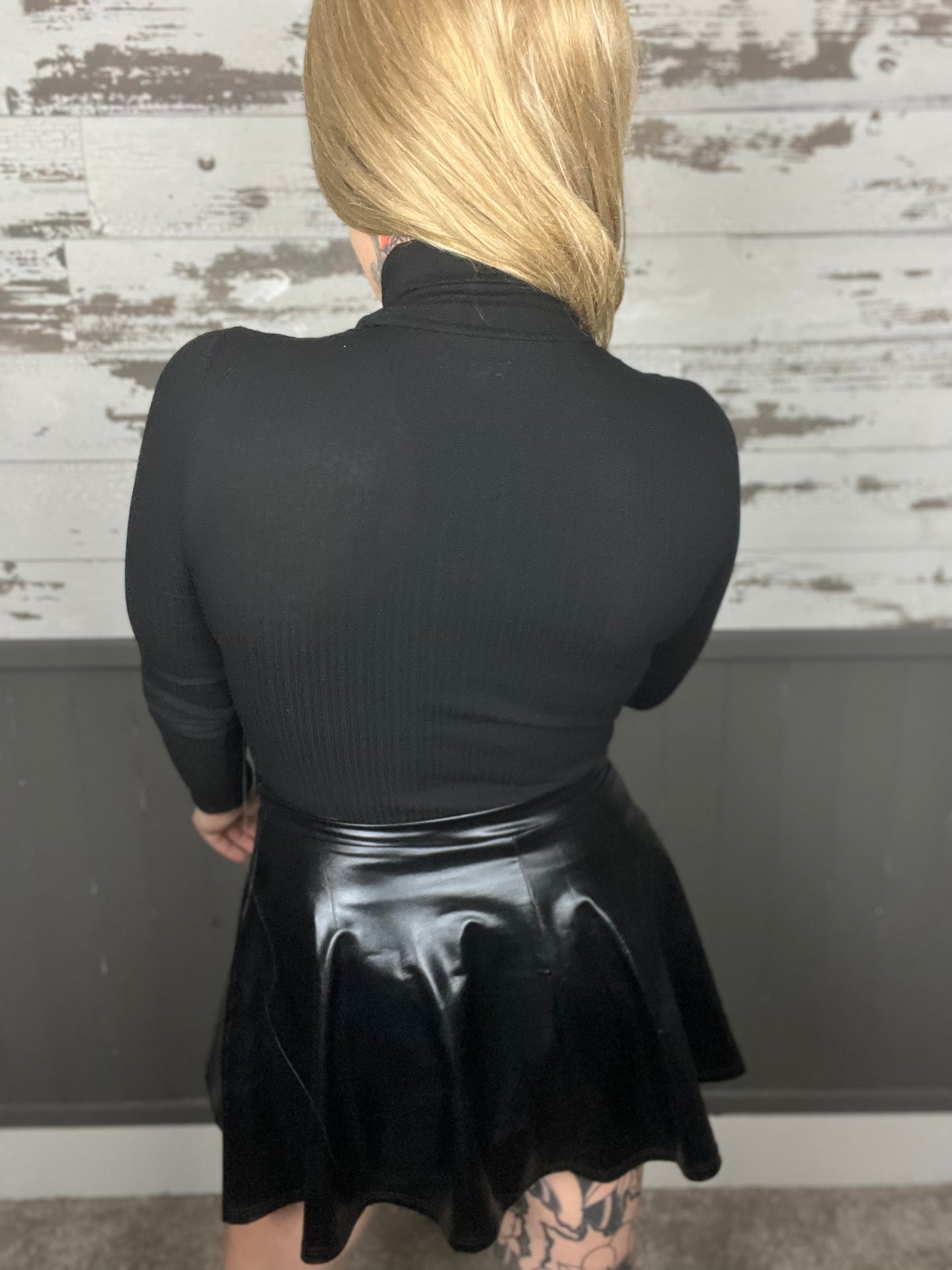 Forever Yours Ribbed Turtleneck Bodysuit (Multiple Color Options)