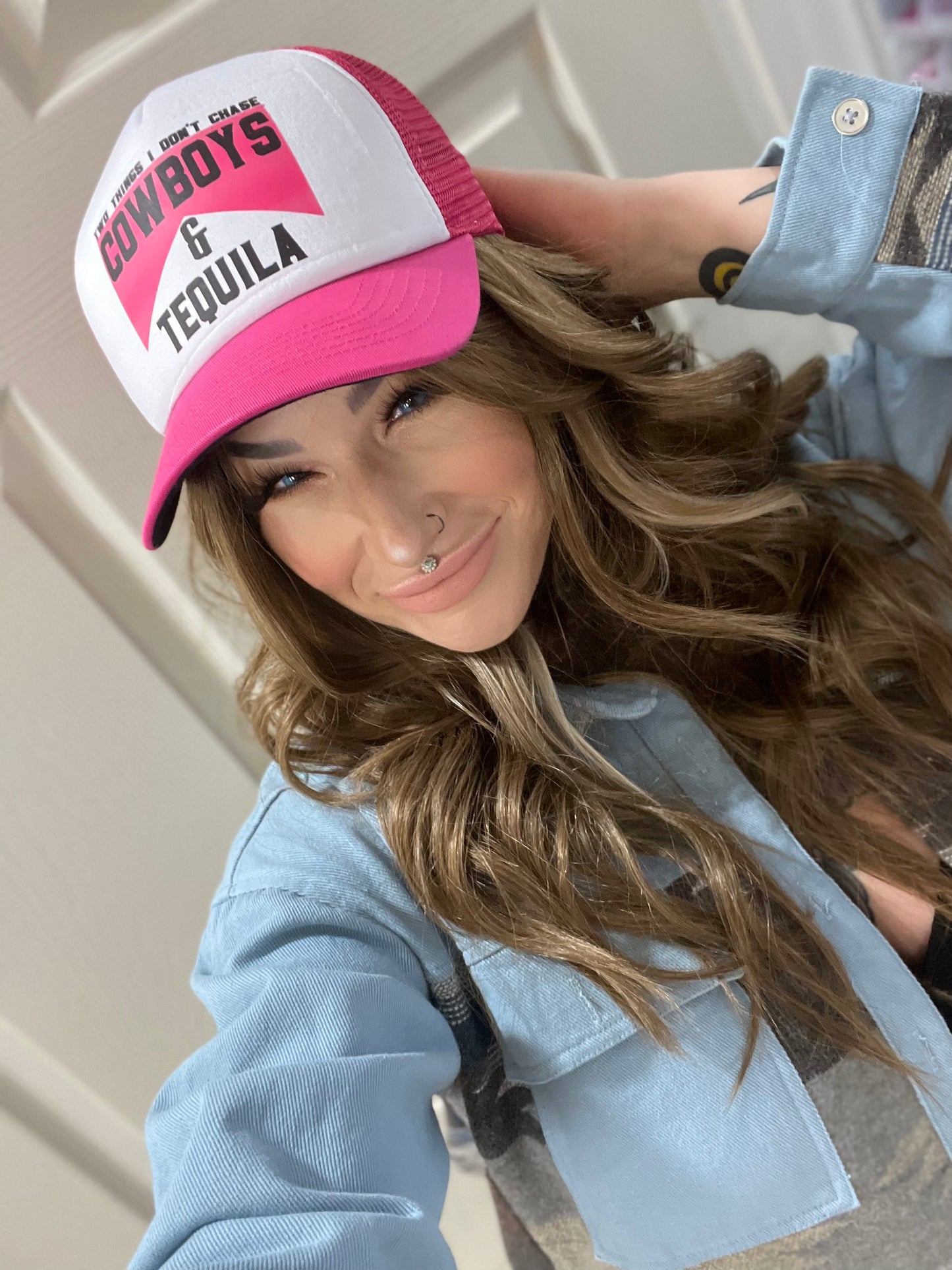 Cowboy's & Tequila Trucker Hat