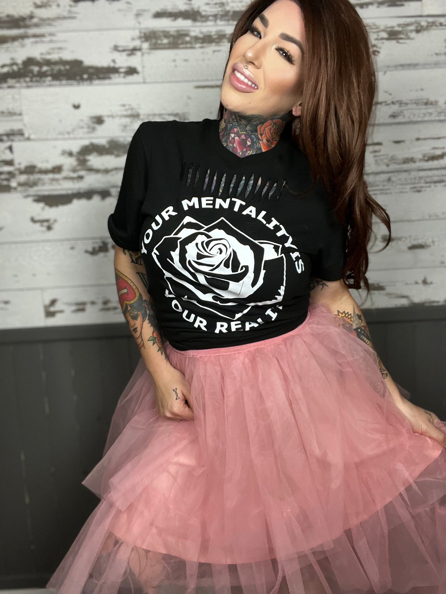 Mentality Distressed Shirt