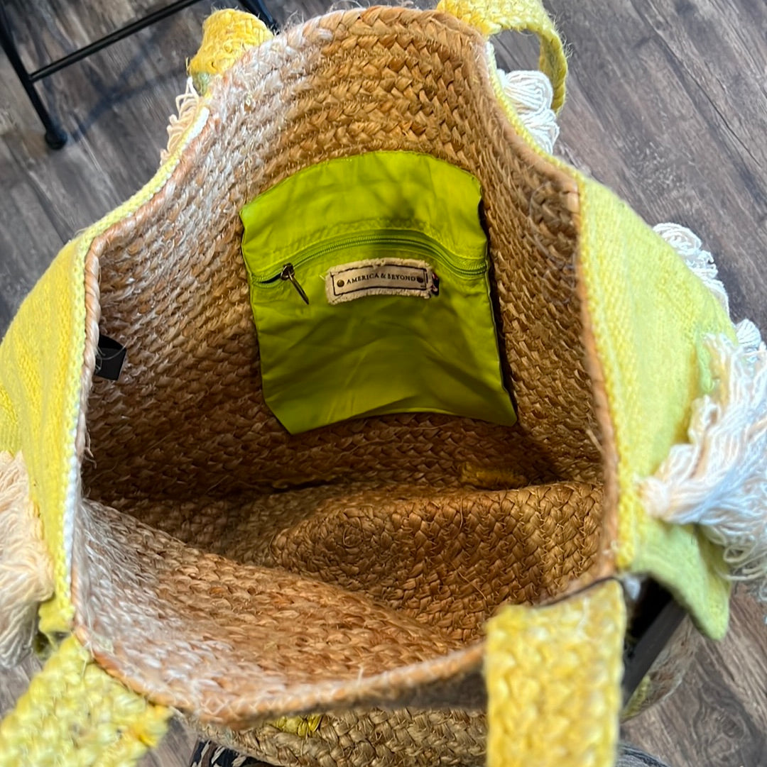 Handwoven Dutch Jute Tote