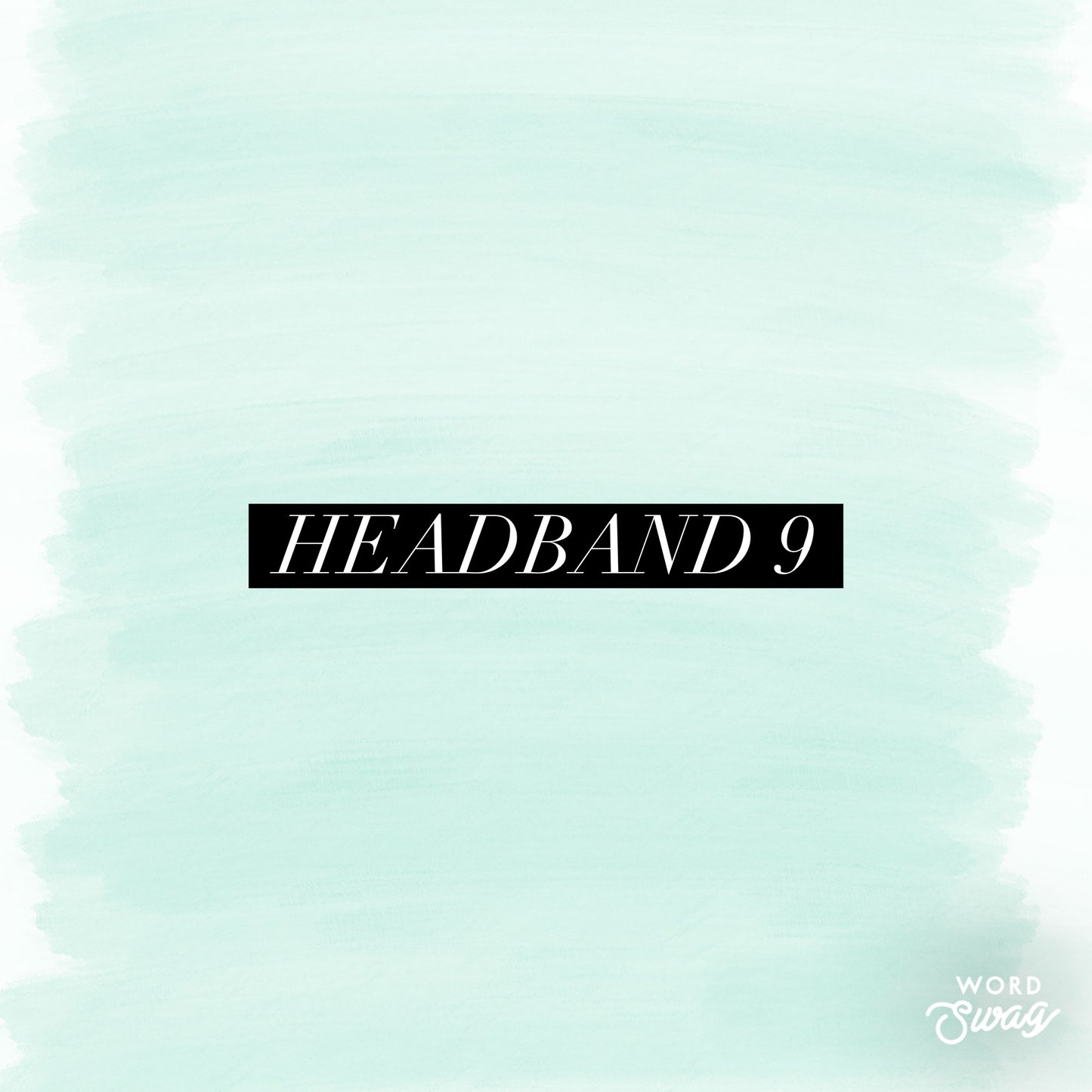 Headband 9