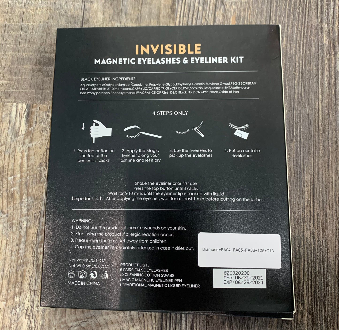 Look Fast Magnetic Lash Kit