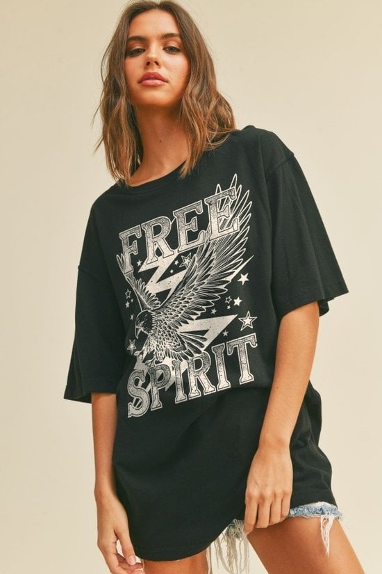 Free Spirit Oversized T-Shirt (S-XL)
