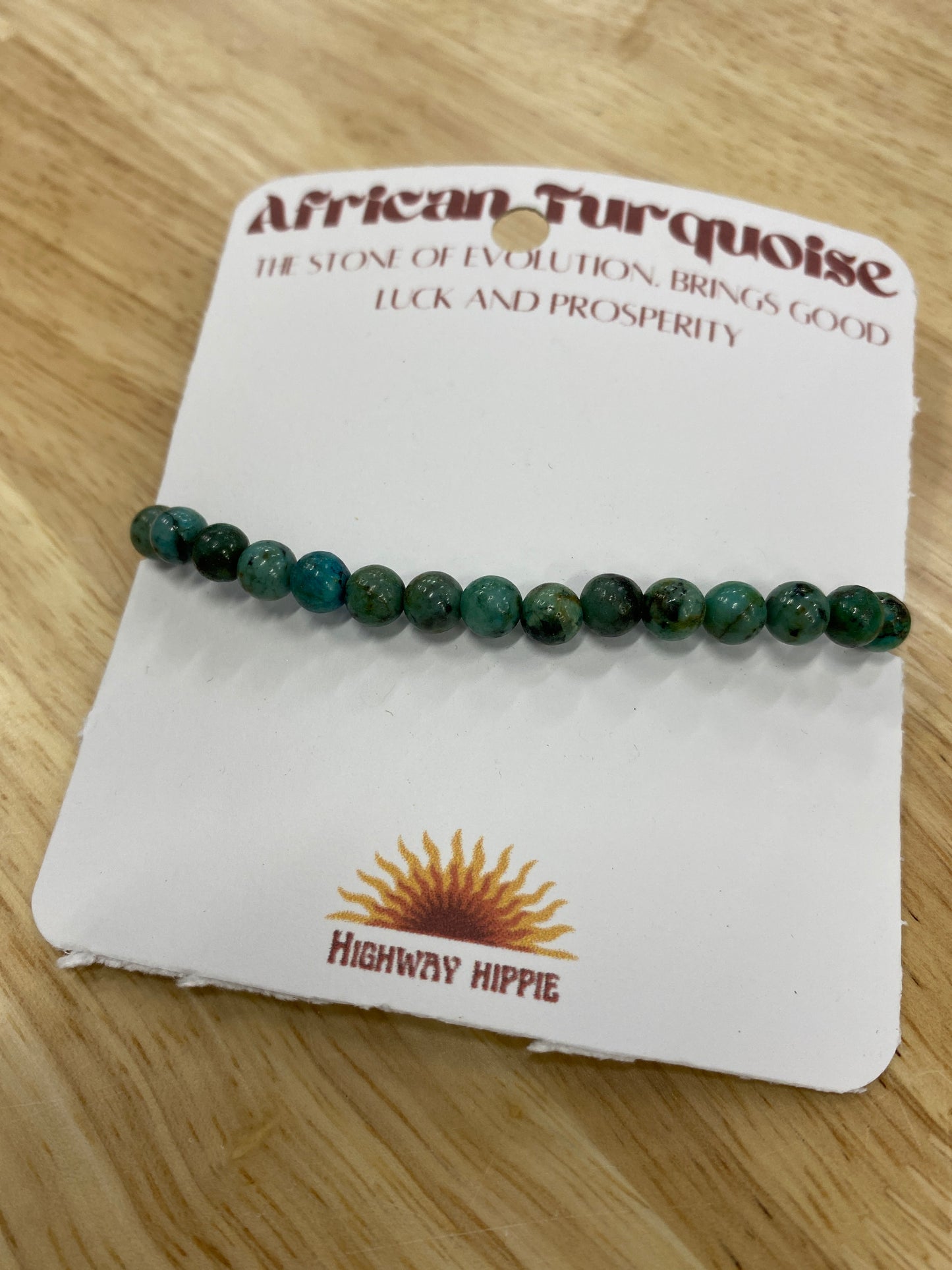 Naturally Beautiful African Turquoise Bracelet