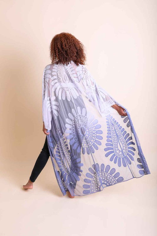 Let Her Fly Ombre Bohemian Lace Kimono (Multiple Colors) - BP