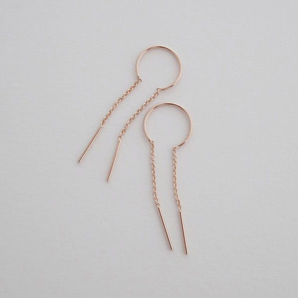 Renegades Threader Drop Bar Earrings (Multiple Finishes) - BP