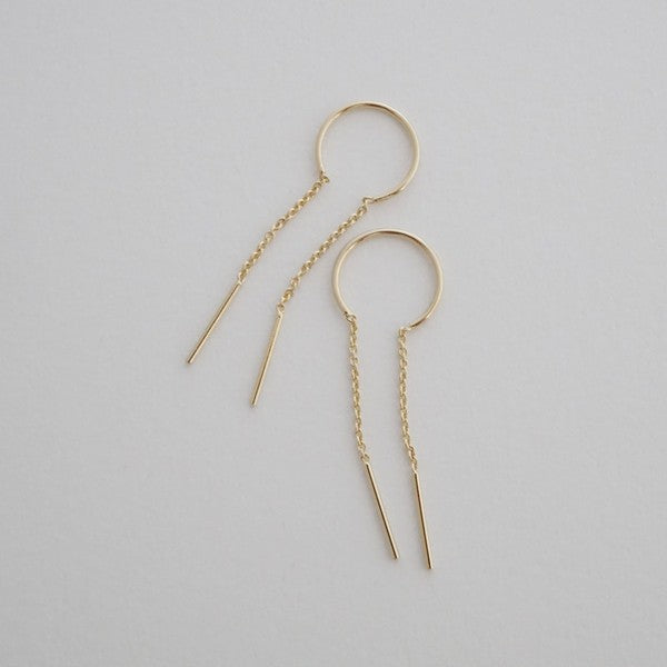 Renegades Threader Drop Bar Earrings (Multiple Finishes) - BP