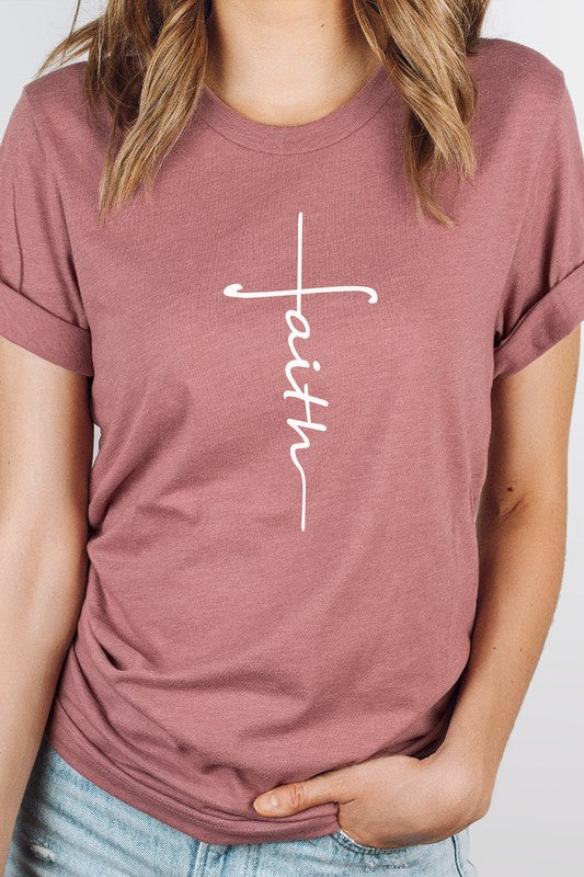 CURVY - Faith Tee (MULTIPLE COLORS) - BP