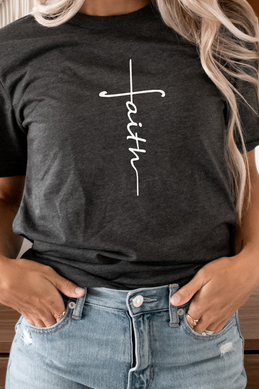 CURVY - Faith Tee (MULTIPLE COLORS) - BP