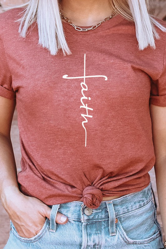 CURVY - Faith Tee (MULTIPLE COLORS) - BP