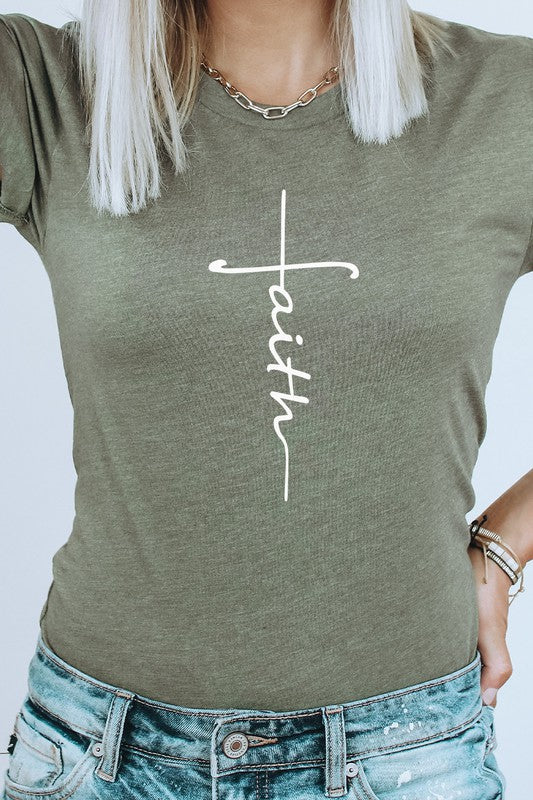 CURVY - Faith Tee (MULTIPLE COLORS) - BP