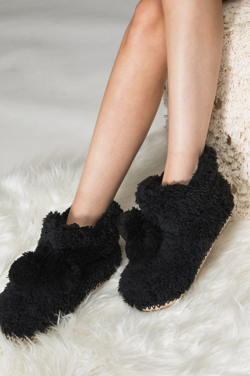 Keep Me Warm Faux Fur Slippers (Multiple Color Options)