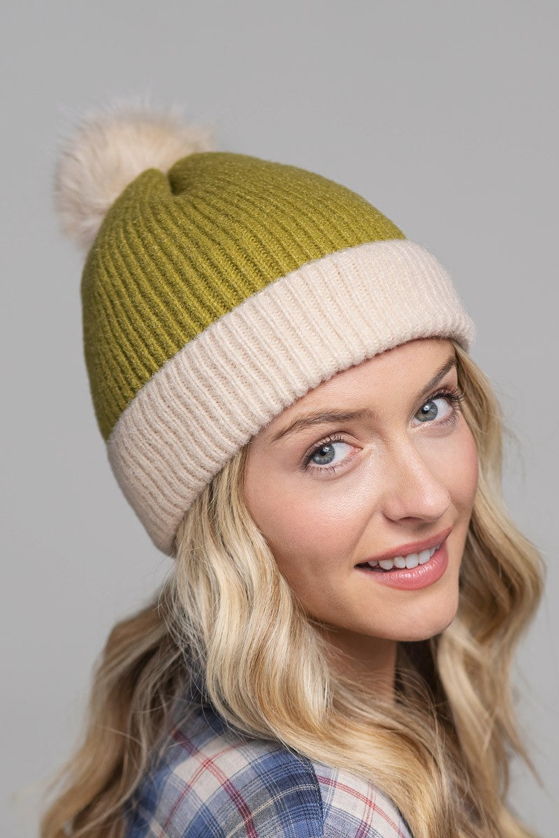 Duo Does It Better Multi Color Beanie