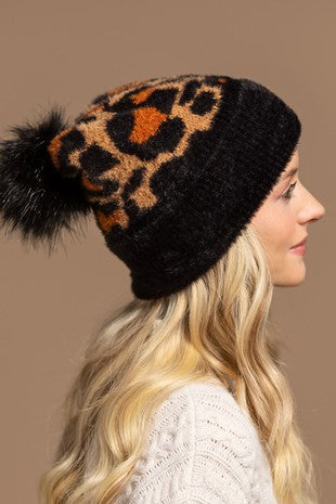 Wild Rivers Leopard Beanie